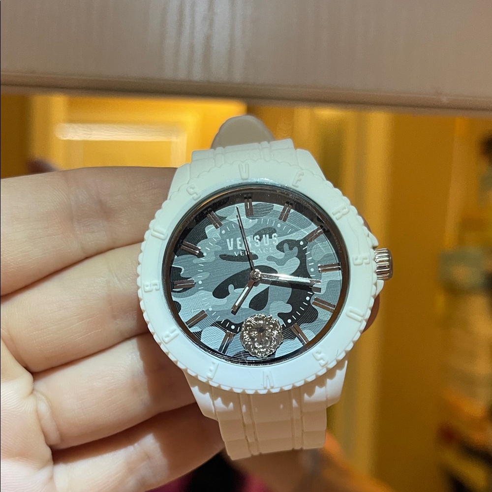 Versus Versace White and Black Watch